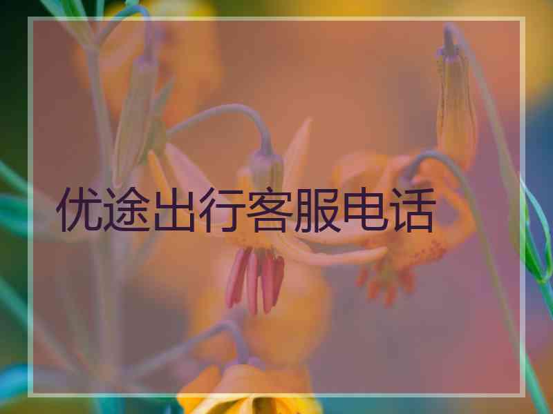 优途出行客服电话