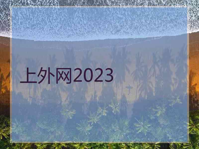 上外网2023