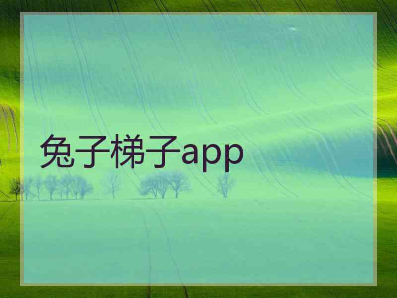 兔子梯子app