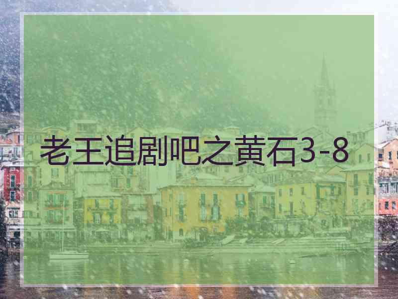 老王追剧吧之黄石3-8