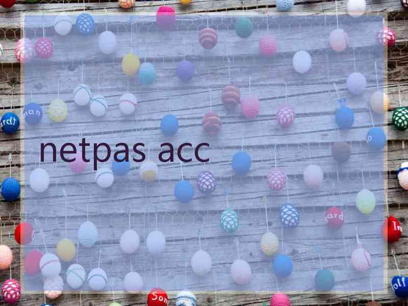 netpas acc